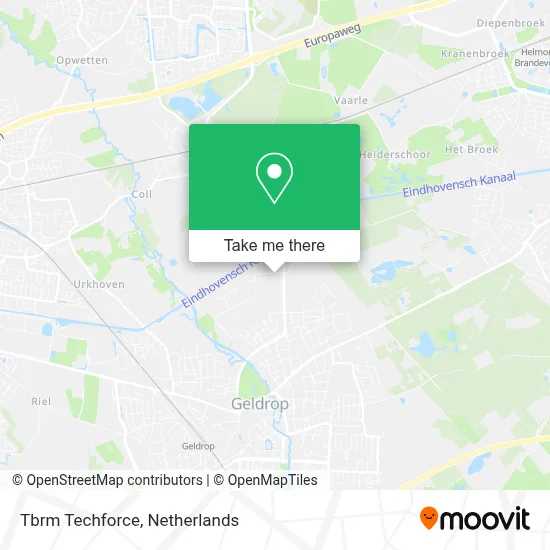 Tbrm Techforce map