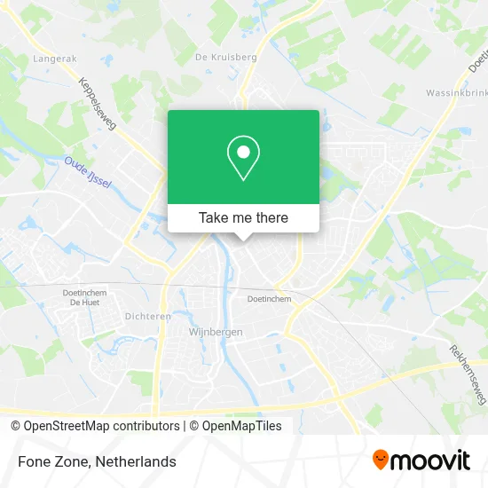 Fone Zone map