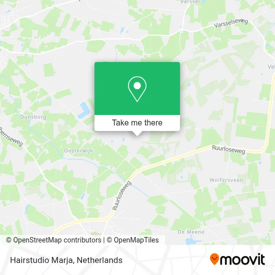 Haarstudio Marja map