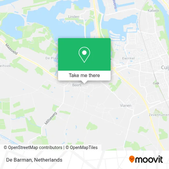 De Barman map