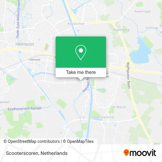 Scooterscoren map