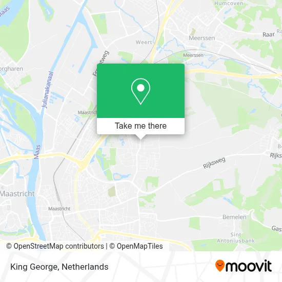 King George map