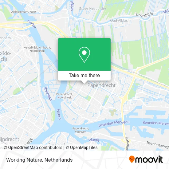 Working Nature map