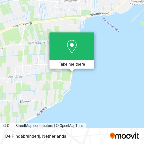 De Pindabranderij map