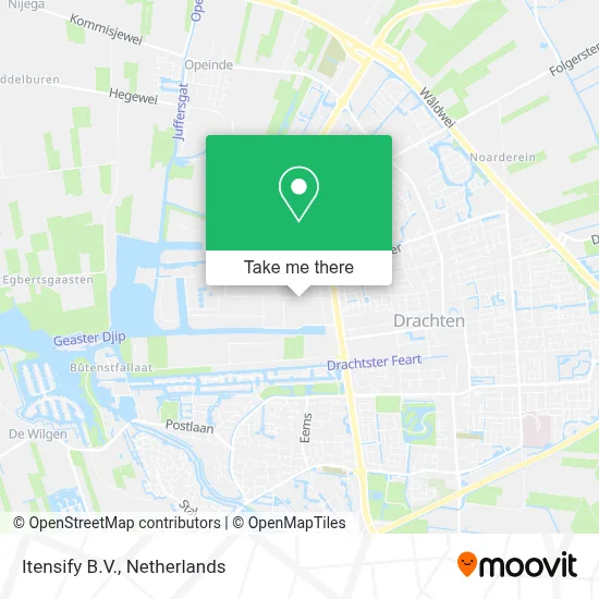Itensify B.V. map