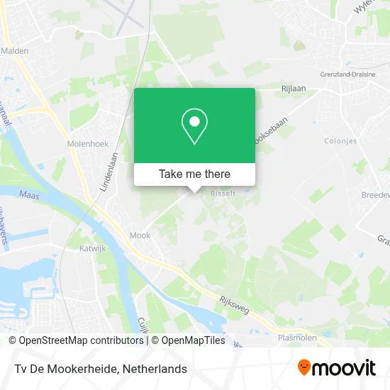 Tv De Mookerheide map
