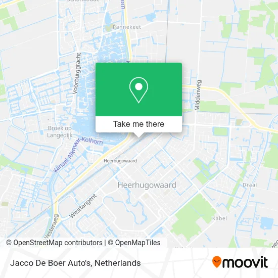 Jacco De Boer Auto's map