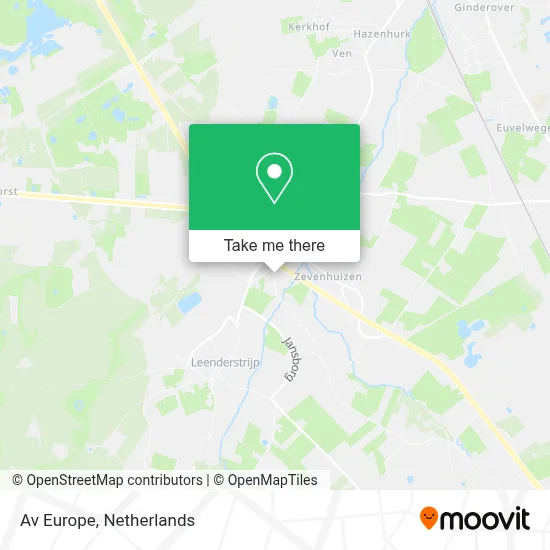 Av Europe map