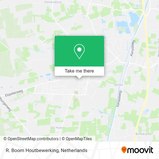 R. Boom Houtbewerking Karte