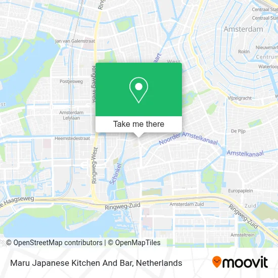 Maru Japanese Kitchen And Bar map