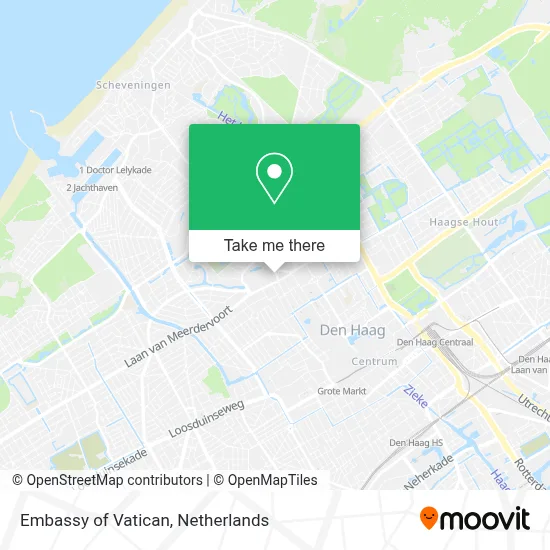 Embassy Of Vatican map