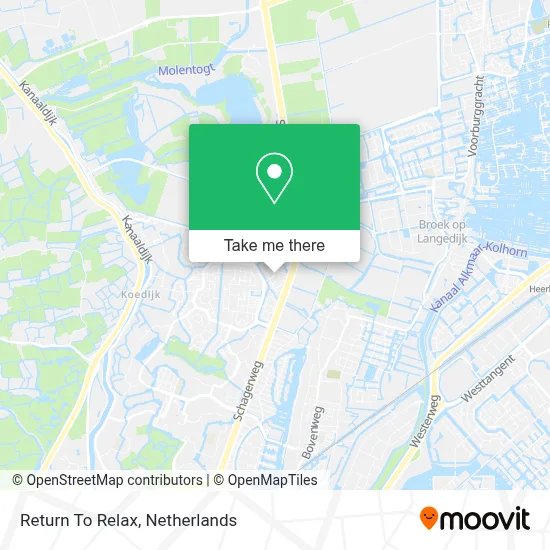 Return To Relax map