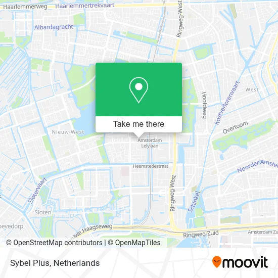 Sybel Plus map