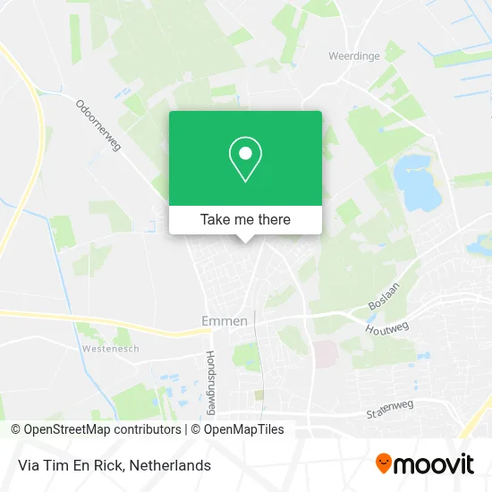 Via Tim En Rick map
