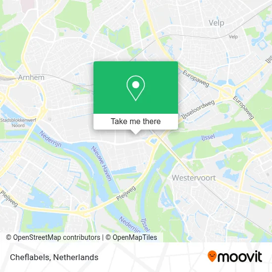 Cheflabels map