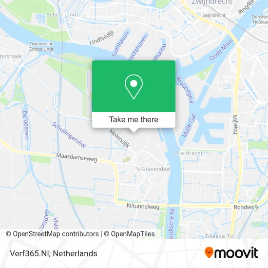 Verf365.Nl map