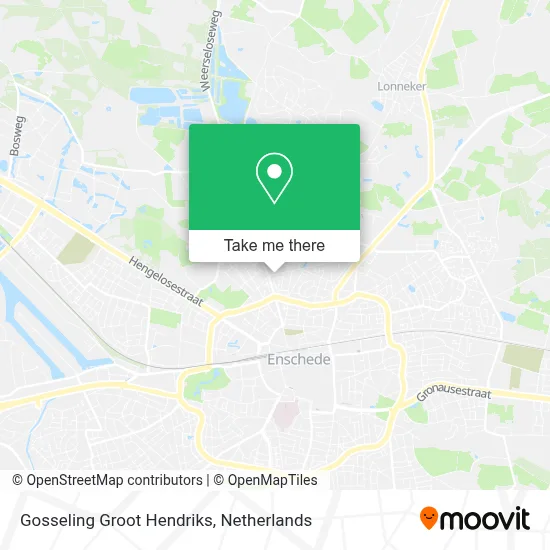 Gosseling Groot Hendriks map