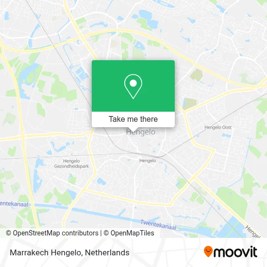 Marrakech Hengelo map