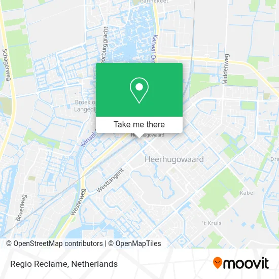Regio Reclame map