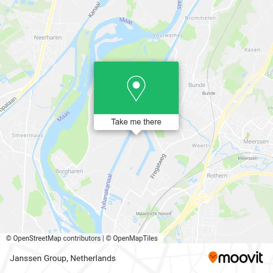 Janssen Group map