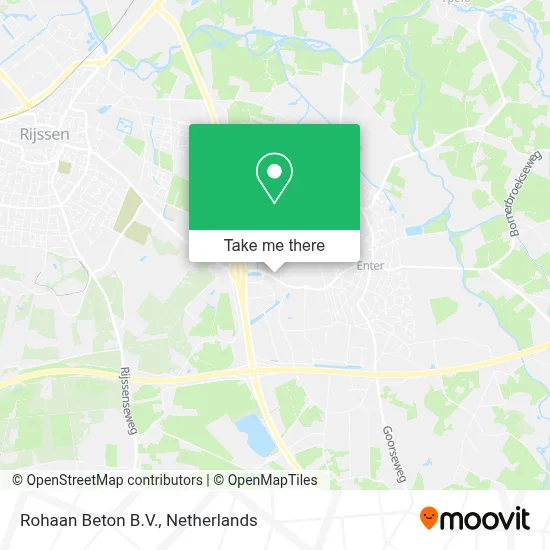 Rohaan Beton B.V. map