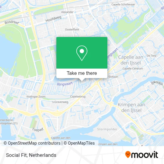 Social Fit map