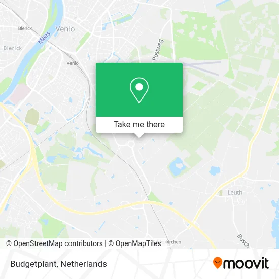 Budgetplant Karte