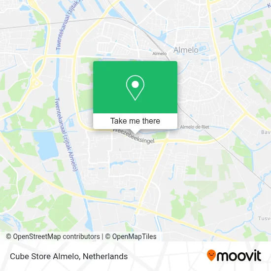 Cube Store Almelo Karte