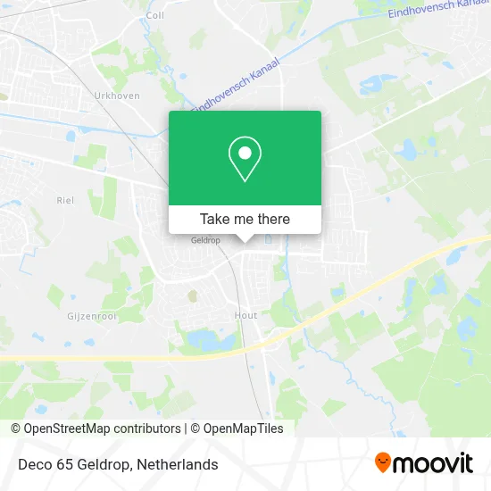 Deco 65 Geldrop map