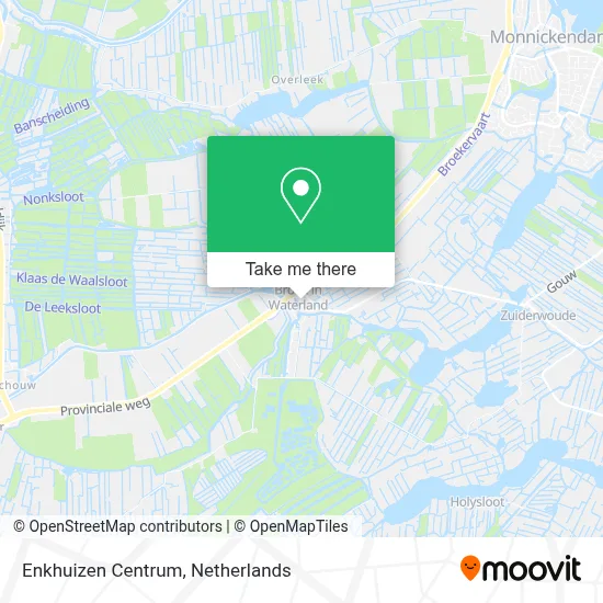 Enkhuizen Centrum map