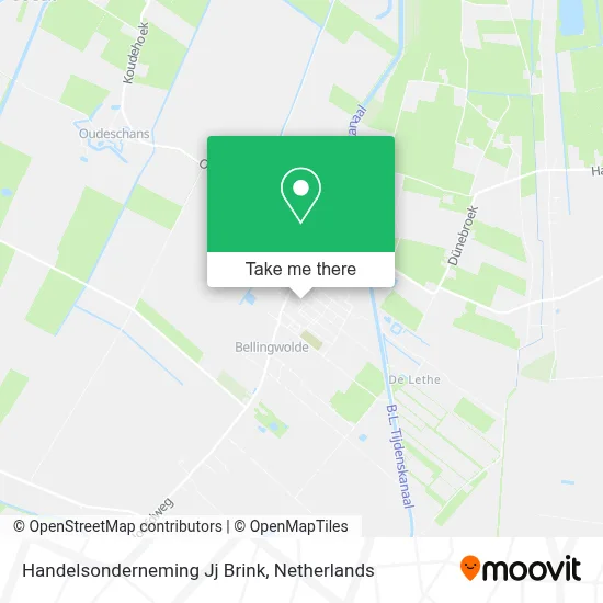 Handelsonderneming Jj Brink map