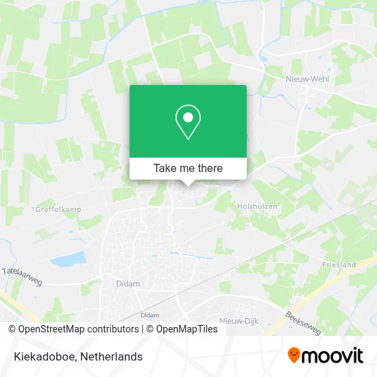 Kiekadoboe map