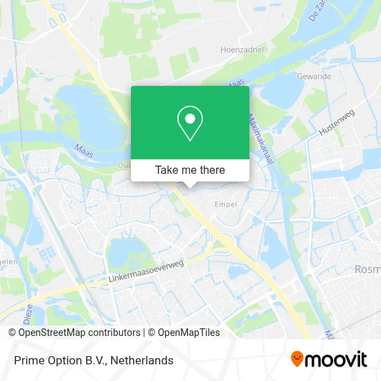 Prime Option B.V. map