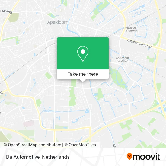 Da Automotive map