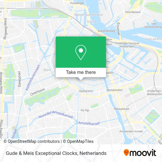 Gude & Meis Exceptional Clocks map