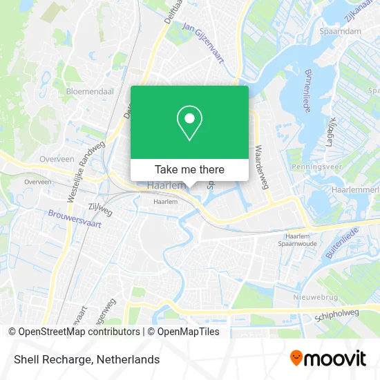 Shell Recharge map