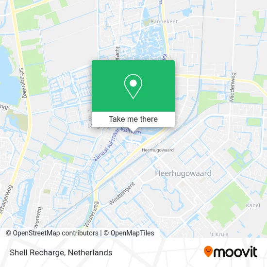 Shell Recharge map