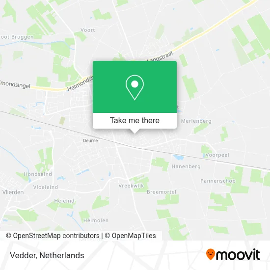 Vedder map