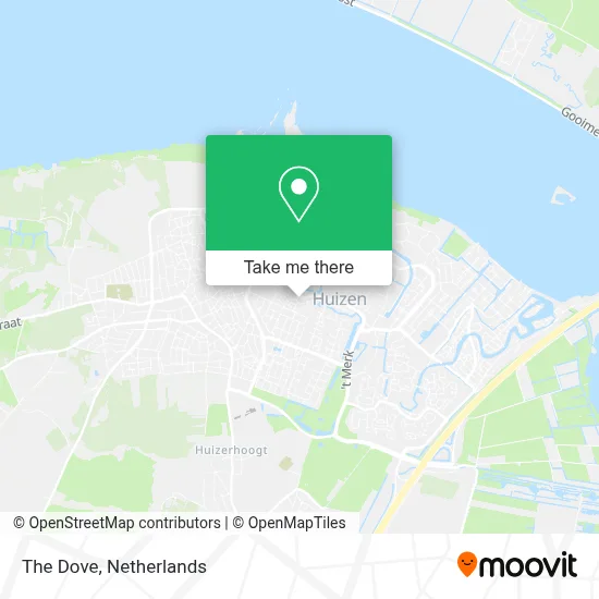 De Duif map