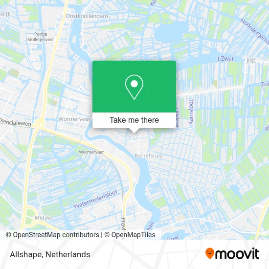 Allshape Karte