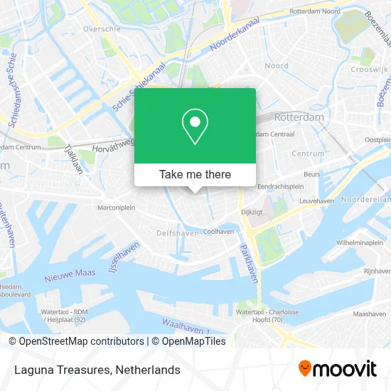 Laguna Treasures map