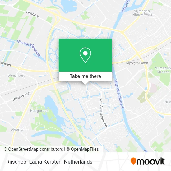 Rijschool Laura Kersten map