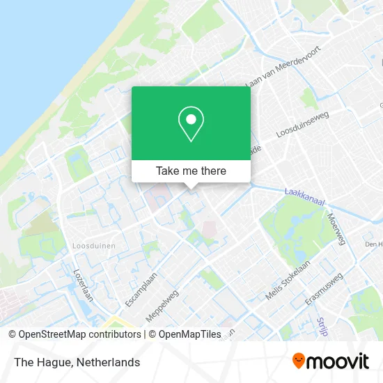 Den Haag map