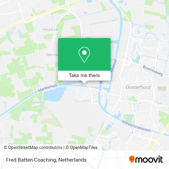 Fred Batten Coaching map