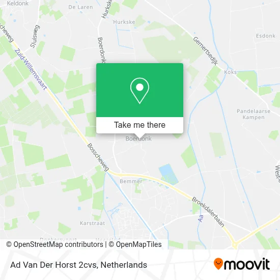 Ad Van Der Horst 2cvs map