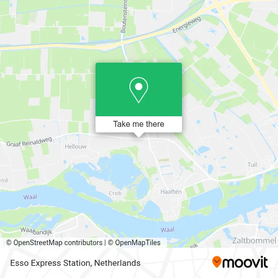 Esso Express Station map