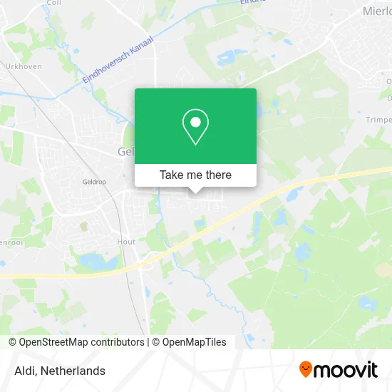 Aldi map