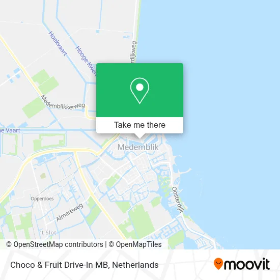Choco & Fruit Drive-In MB map