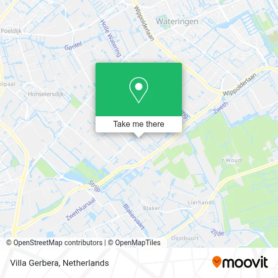 Villa Gerbera map