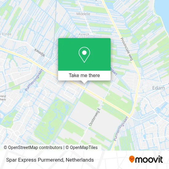 Spar Express Purmerend map